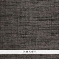 Schumacher Weston Raffia Weave Charcoal Wallpaper 5006204