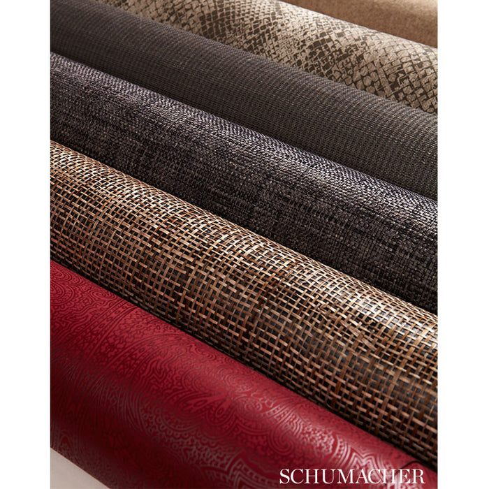 Schumacher Cody Snakeskin Malt Wallpaper Sample 5006230