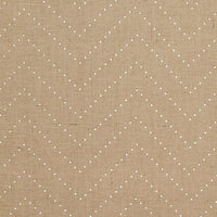 Schumacher Colton Chevron Natural / Silver Wallpaper 5006280