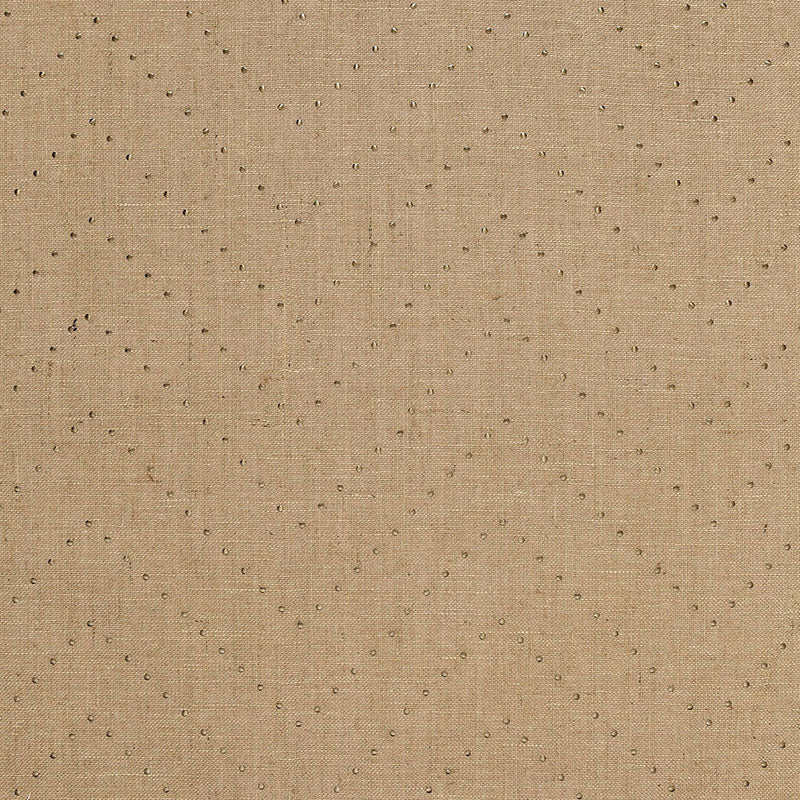 Schumacher Colton Chevron Natural / Bronze Wallpaper 5006281