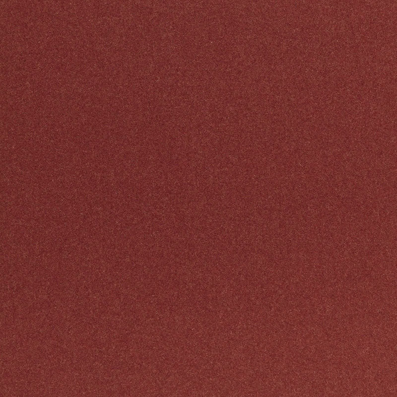 Schumacher Chester Wool Sidewall Carmine Wallpaper 5006294