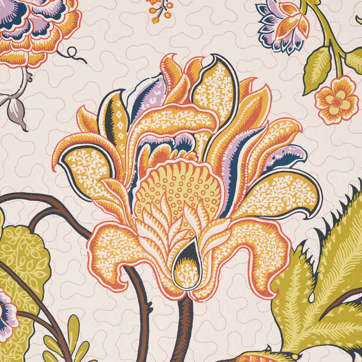 Schumacher Sinhala Sidewall Bittersweet Wallpaper 5006610
