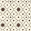 Schumacher Taj Trellis Sepia Wallpaper Sample 5006621
