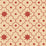 Schumacher Taj Trellis Pomegranate Wallpaper Sample 5006622