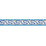 Schumacher Bosphorus Border Peacock Wallpaper Sample 5006720