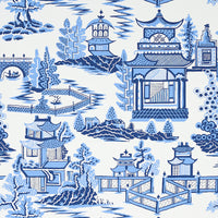 Schumacher Nanjing Porcelain Wallpaper 5006911