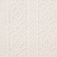 Schumacher Zanzibar Trellis Blush Wallpaper 5006944