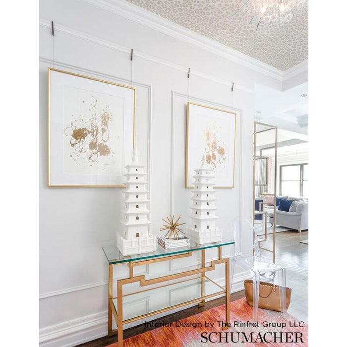 Schumacher Iconic Leopard Cloud Wallpaper Sample 5007013