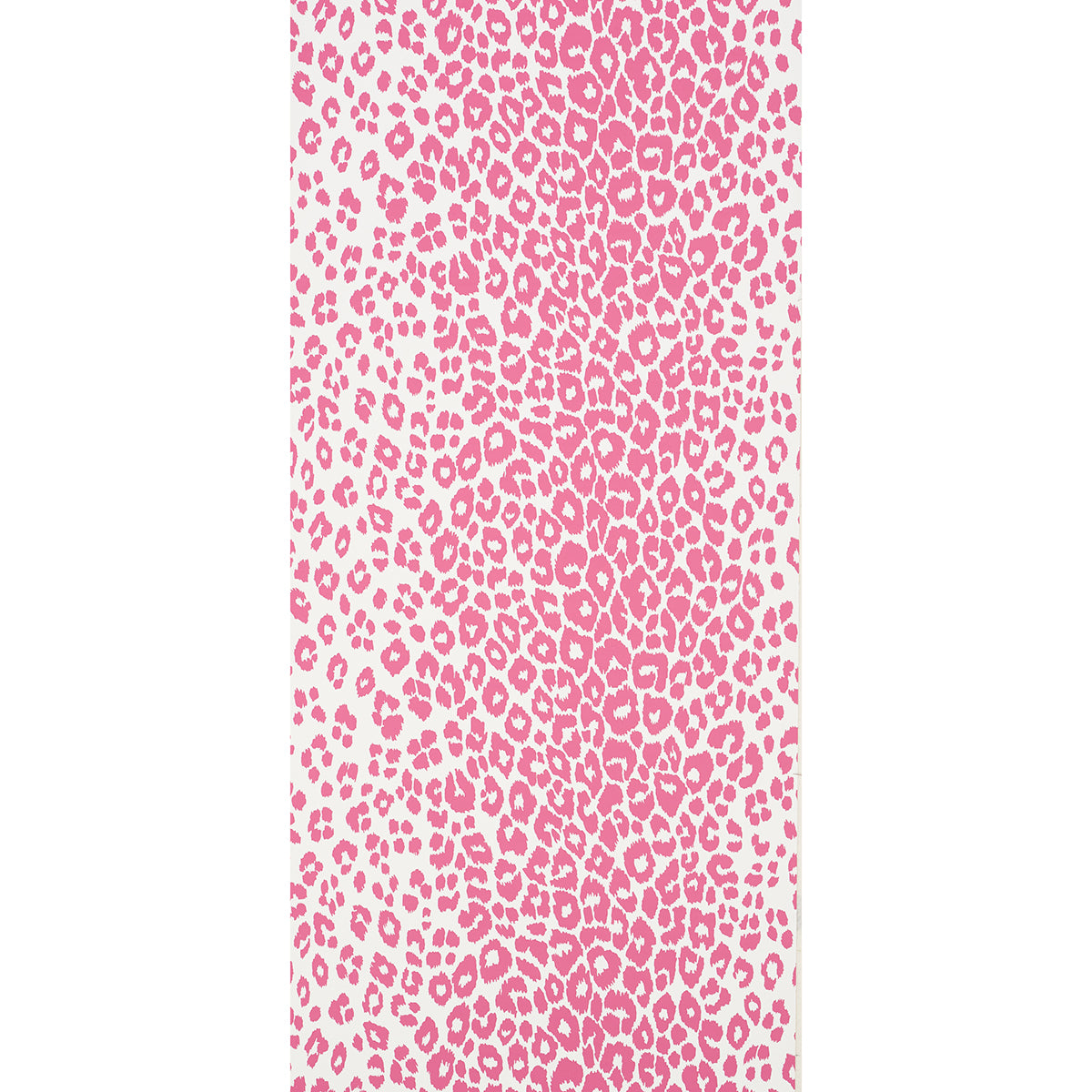 Schumacher Iconic Leopard Pink Wallpaper Sample 5007016