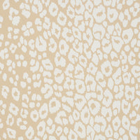 Schumacher Iconic Leopard Ivory On Neutral Wallpaper 5007020