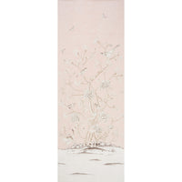 Schumacher Chinois Palais Panel Blush Conch Wallpaper 5007121