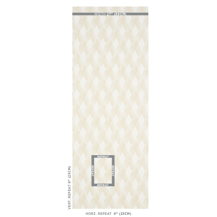 Schumacher Fetlock Natural Wallpaper Sample 5007130