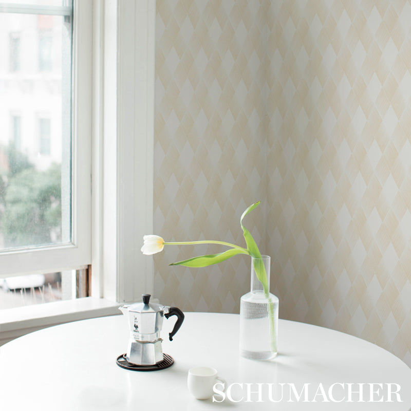 Schumacher Fetlock Natural Wallpaper Sample 5007130