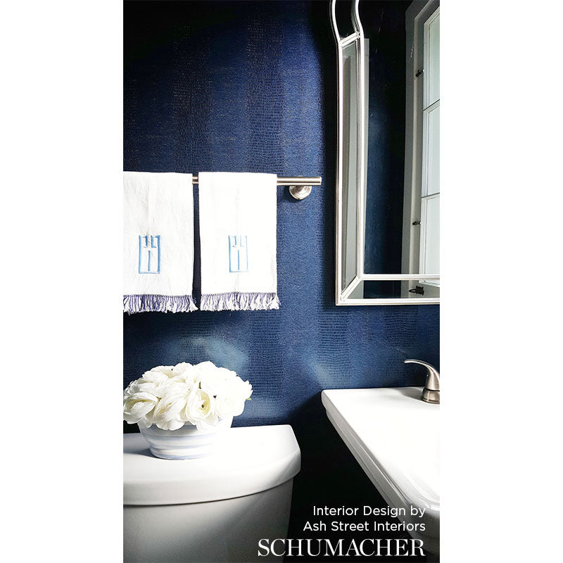 Schumacher Komodo Sepia Wallpaper Sample 5007343