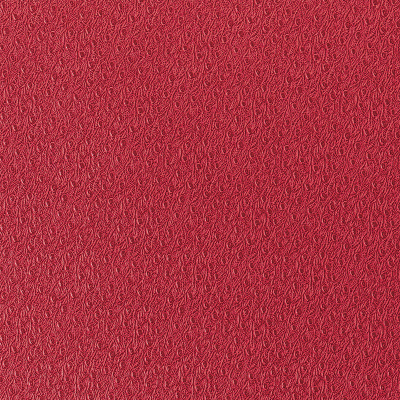 Schumacher Ostrich Scarlet Wallpaper Sample 5007351