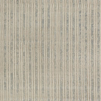 Schumacher Galvanized Rib Silver Leaf Wallpaper 5007360