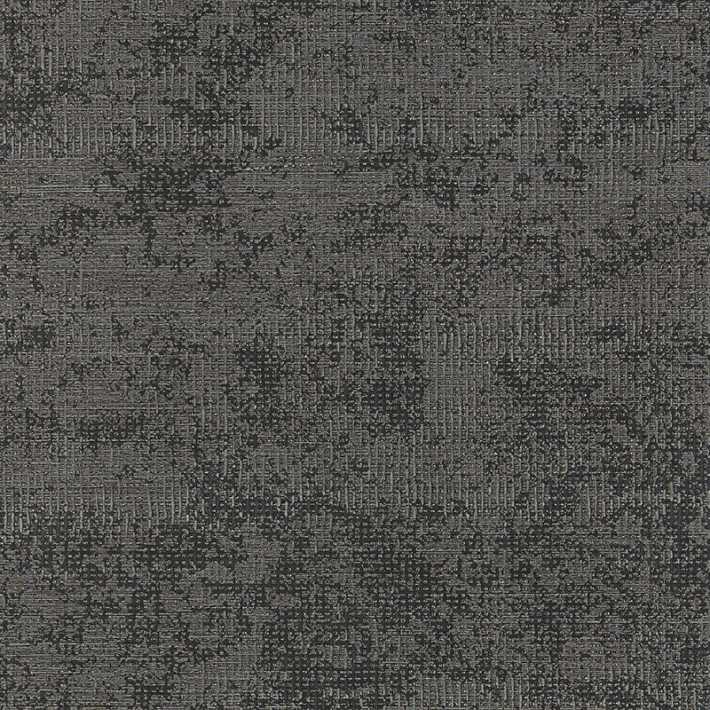 Schumacher Metalliferous Gunmetal Wallpaper Sample 5007373