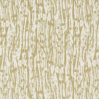 Schumacher Tree Texture Pale Gold Wallpaper 5007471