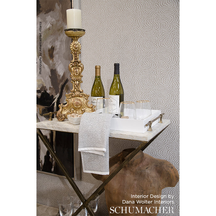 Schumacher Whirlpool Champagne Wallpaper 5007481