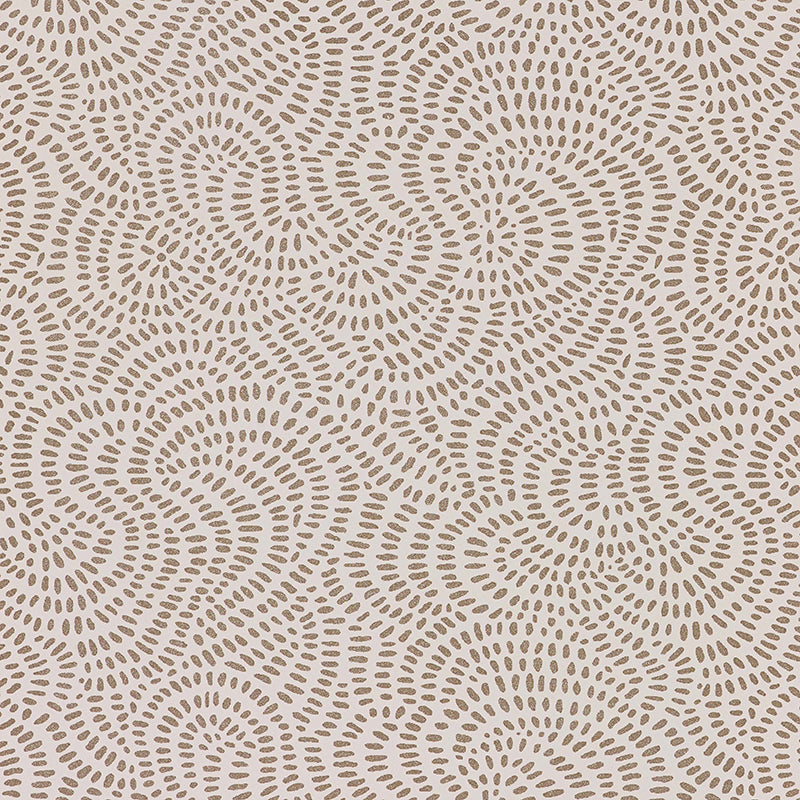 Schumacher Whirlpool Champagne Wallpaper Sample 5007481