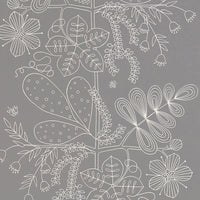 Schumacher Blommen Smoke Wallpaper 5007491