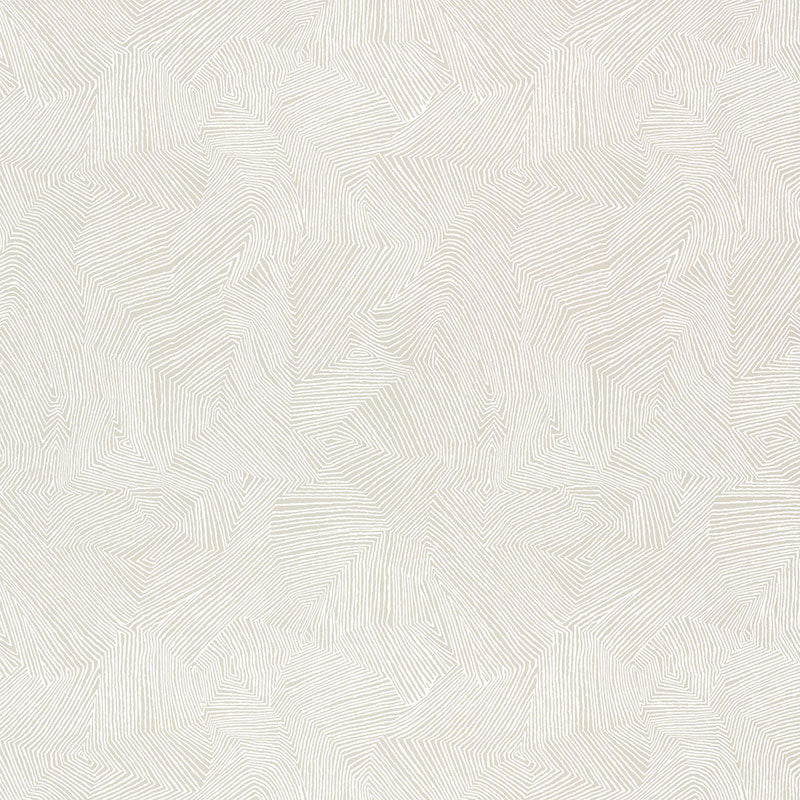 Schumacher Labyrinth Alabaster Wallpaper 5007540