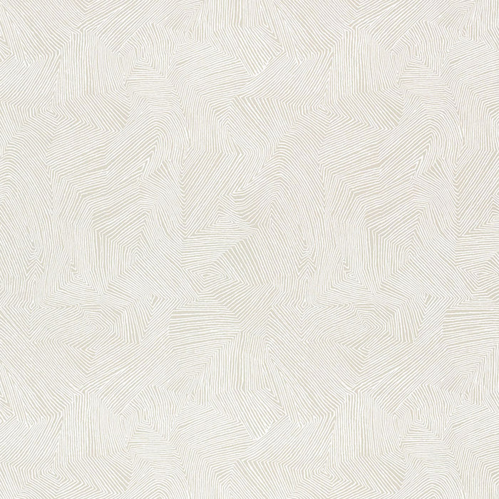 Schumacher Labyrinth Alabaster Wallpaper Sample 5007540