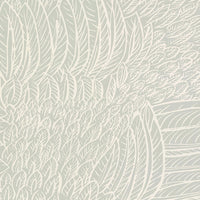 Schumacher Featherfest Smoke Wallpaper 5007560