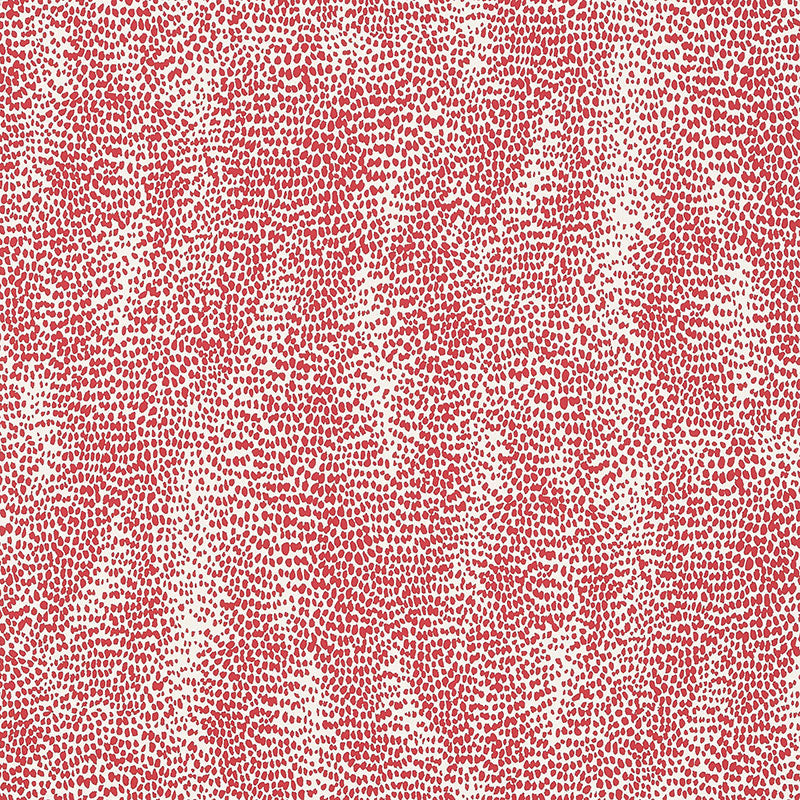 Schumacher Drizzle Rouge Wallpaper Sample 5007572