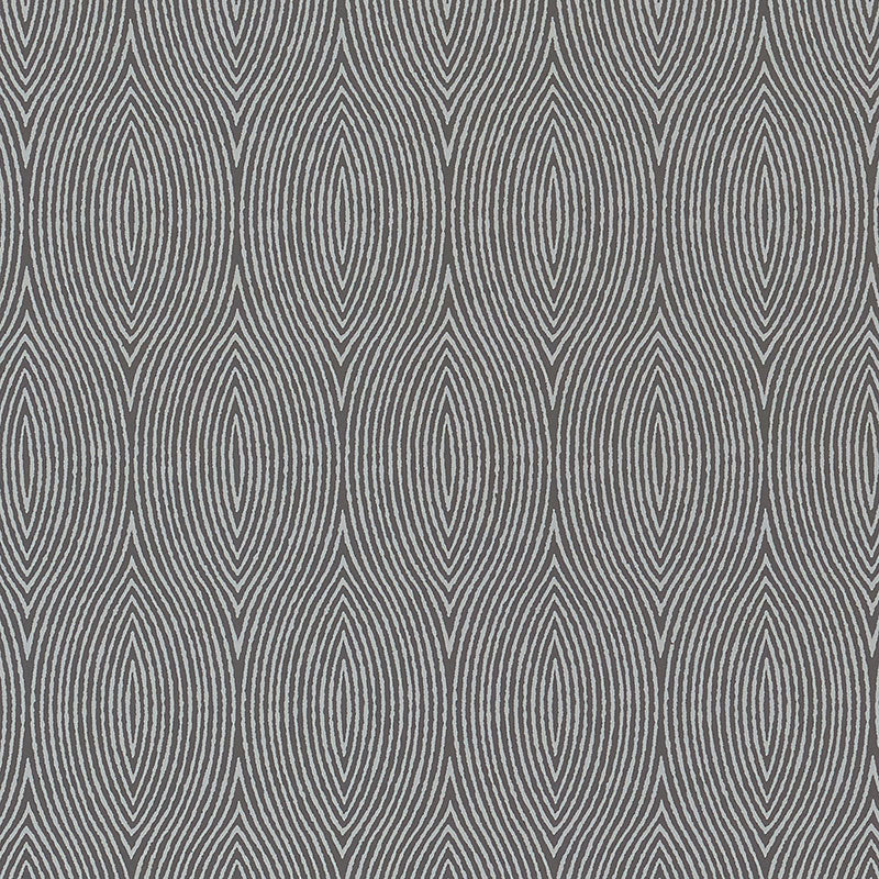 Schumacher Bark Slate Wallpaper Sample 5007592