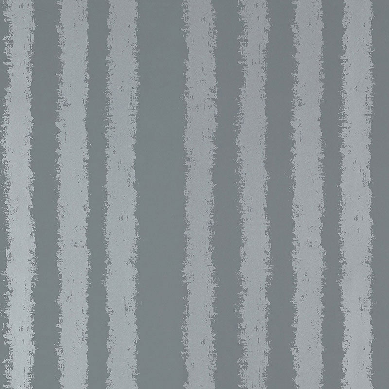 Schumacher Tree Stand Slate Shimmer Wallpaper Sample 5007603