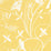 Schumacher Sky Meadow Yellow Wallpaper Sample 5007622