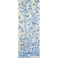 Schumacher Brighton Pavilion Panel Blue Wallpaper 5007744