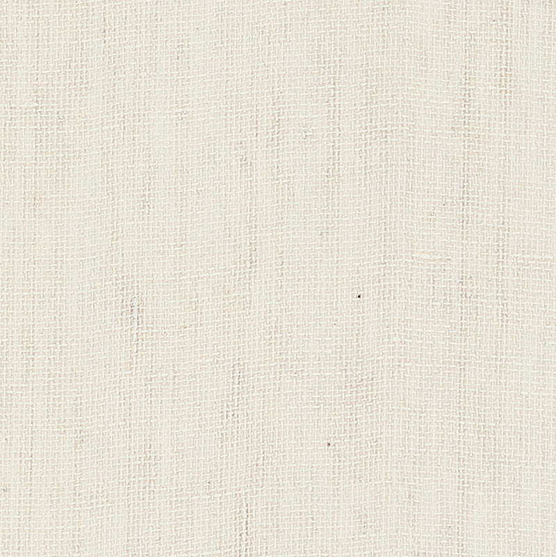 Schumacher Linen Gesso White Wallpaper Sample 5007800