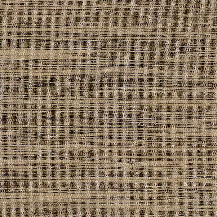 Schumacher Burnished Raffia Burnished Gold Wallpaper Sample 5007821