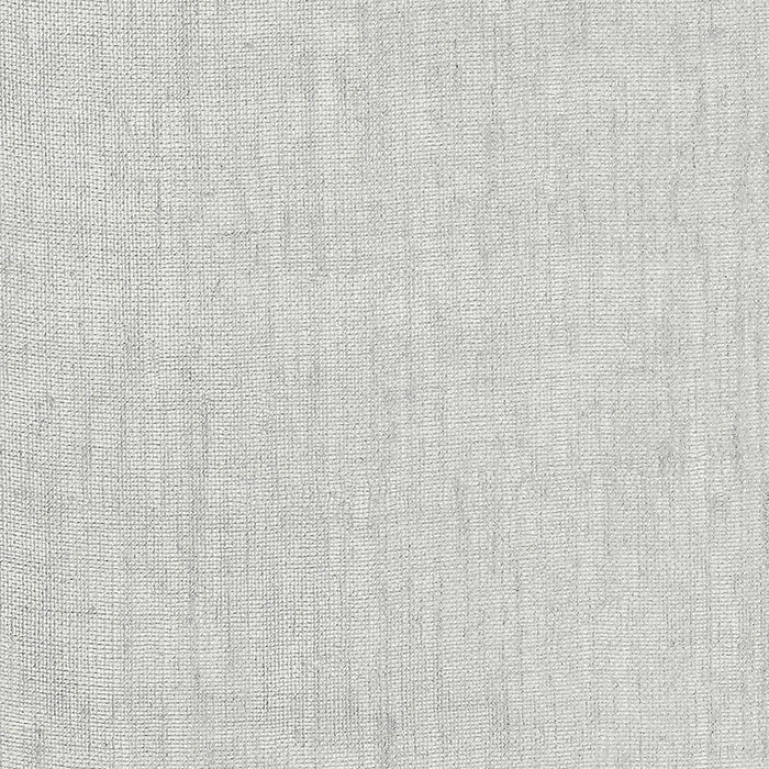 Schumacher Gilded Linen Platinum Wallpaper Sample 5007840