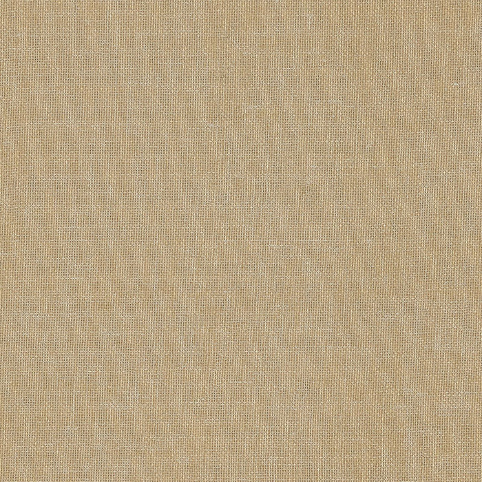 Schumacher Gilded Linen Gold Wallpaper Sample 5007845