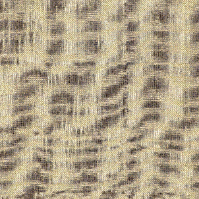 Schumacher Gilded Linen Slate & Gold Wallpaper Sample 5007846