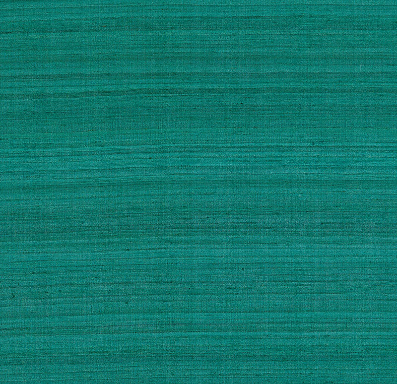 Schumacher Shaded Silk Peacock Wallpaper Sample 5007865