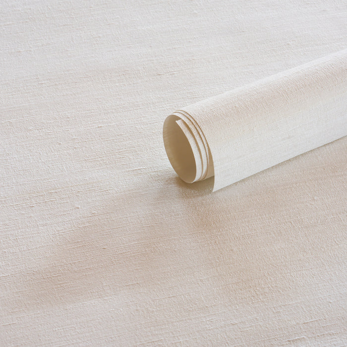 Schumacher Shaded Silk White Wallpaper 5007868