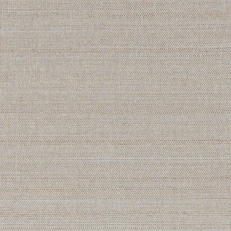 Schumacher Hemp Shimmer Silver Shimmer Wallpaper Sample 5007872