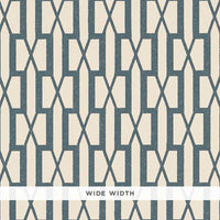 Schumacher Belvedere Peacock Blue Wallpaper 5007995
