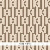 Schumacher Belvedere Berber Brown Wallpaper 5007996