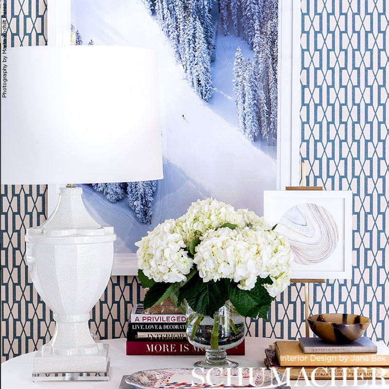 Schumacher Belvedere Sky Wallpaper Sample 5007997
