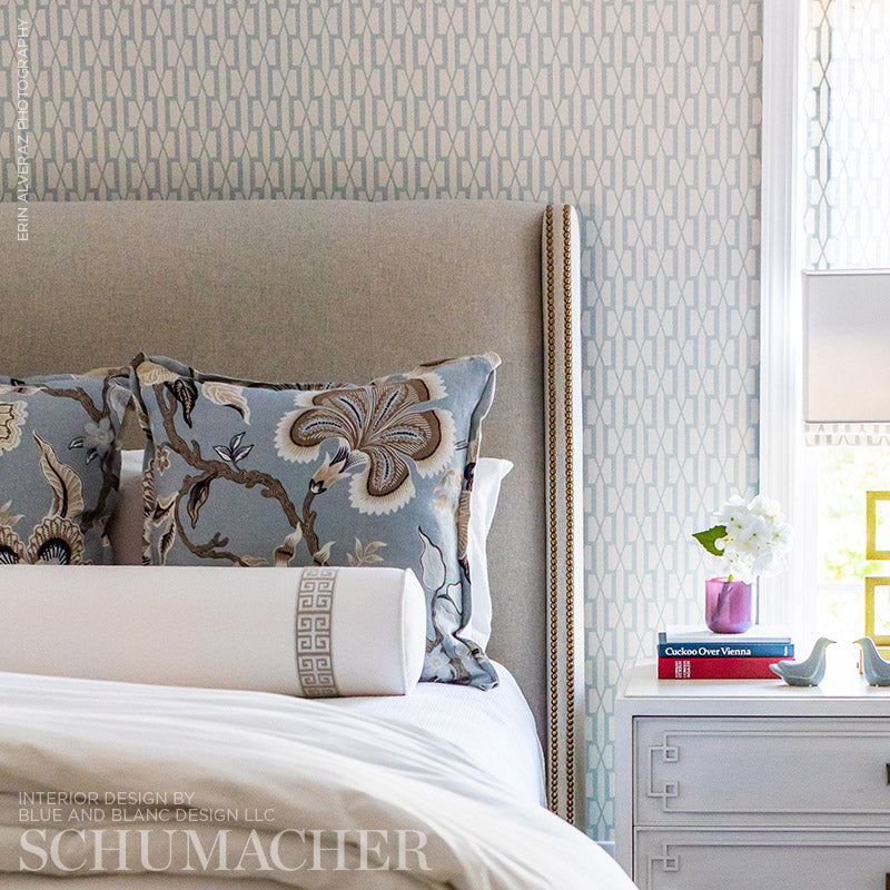 Schumacher Belvedere Sky Wallpaper Sample 5007997