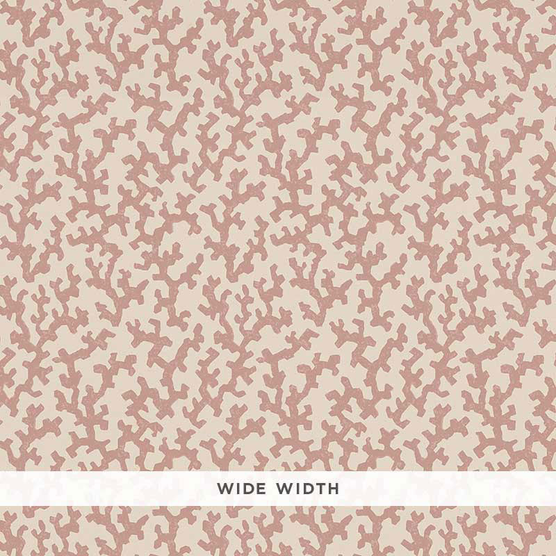 Schumacher Folly Pink Wallpaper Sample 5008001
