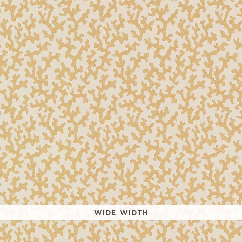 Schumacher Folly Straw Wallpaper Sample 5008002