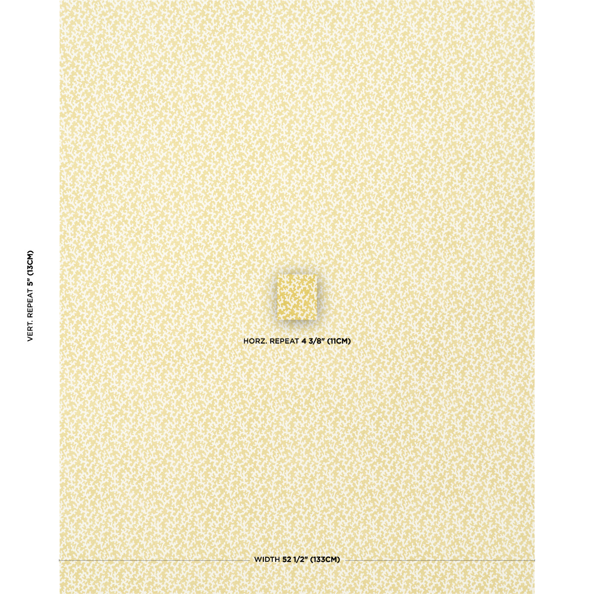 Schumacher Folly Mimosa Wallpaper 5008007