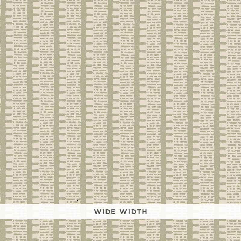 Schumacher Kiosk Sage Wallpaper Sample 5008013