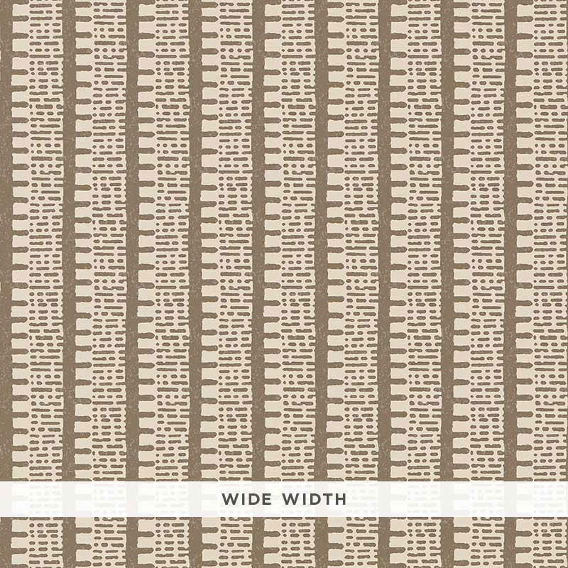 Schumacher Kiosk Berber Brown Wallpaper Sample 5008016